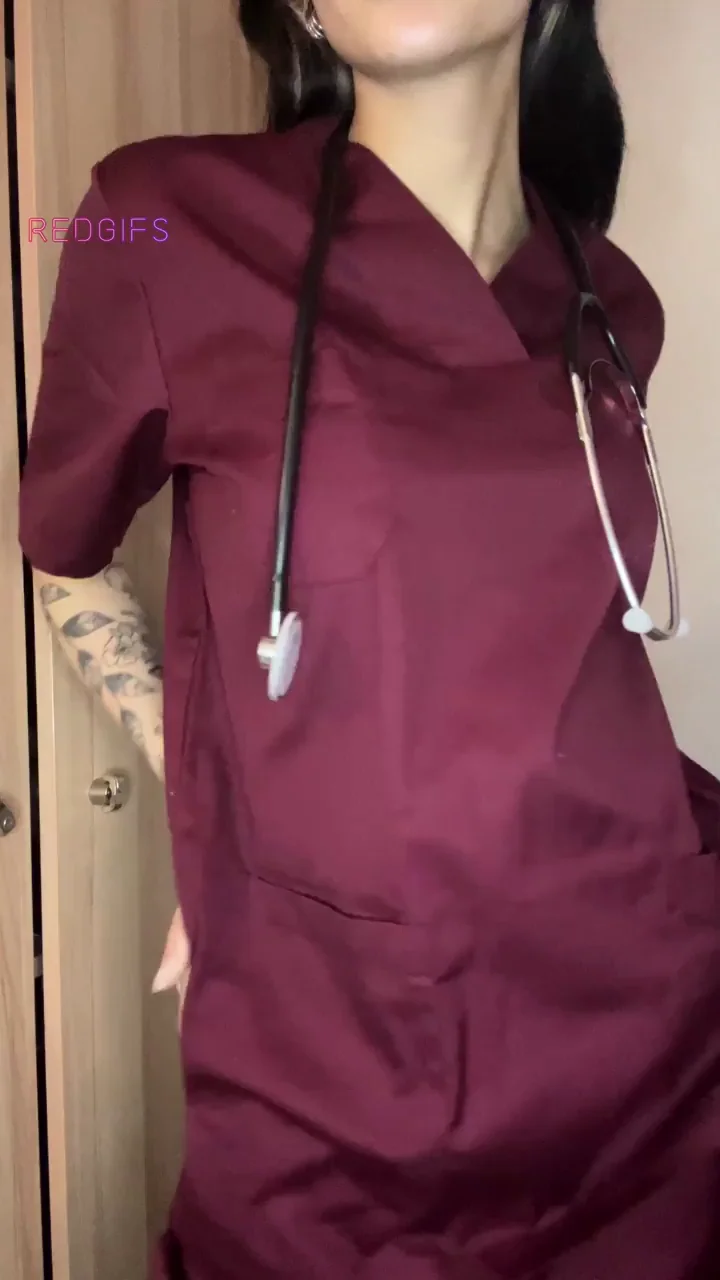 Your nurse is hiding something special underneath!