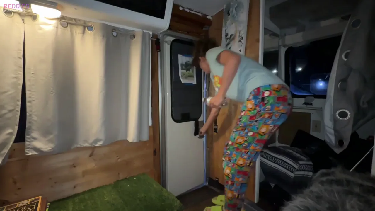 When mom comes into her sons RV and confesses she doesn’t get any sex from her husband.. she needs her son to help relieve her stress!