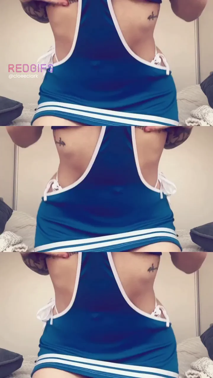 Suit Too Short: Thick Ass Cheerleaders Spilling Out!