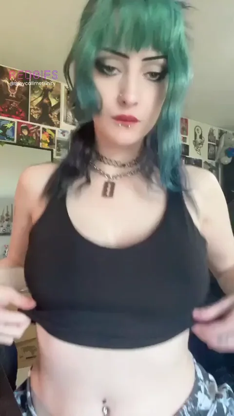 Goth GF's Massive Tits: Perfect Girlfriend Perks