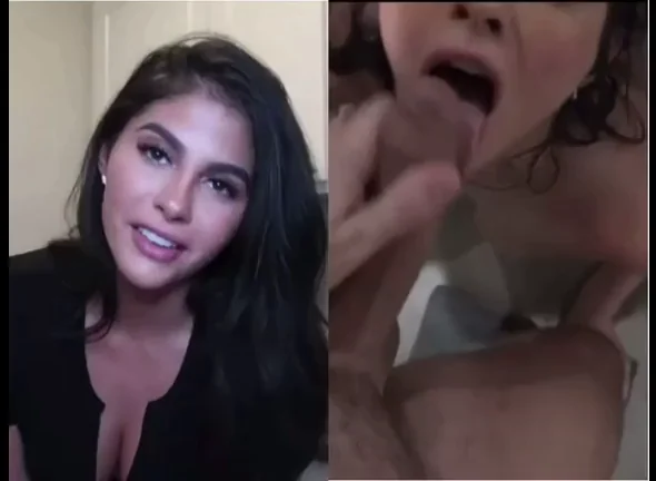 Kneeling Slut Begs for that Juicy Money Shot 💦😈