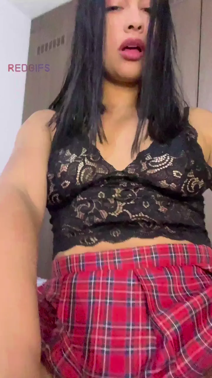 Roommate's Dare: Busty Latina Slut Strips to O-Face Ecstasy