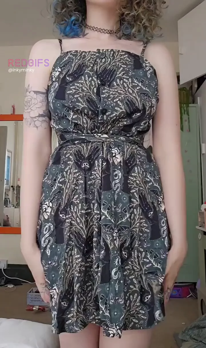 Take a peek under my dress