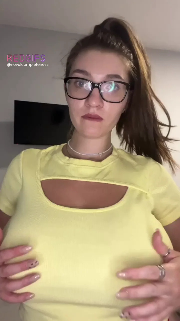 Tits are for you to lick and suck