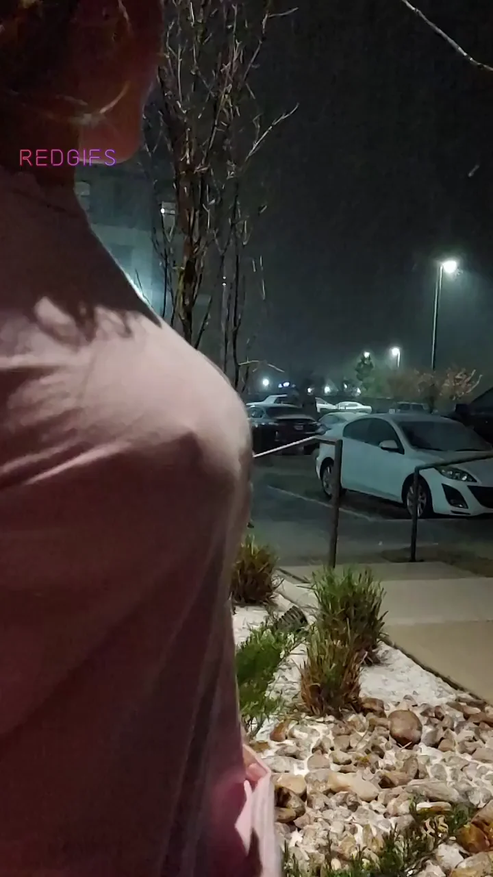 Damn near froze my tits off doing this flash [reveal]