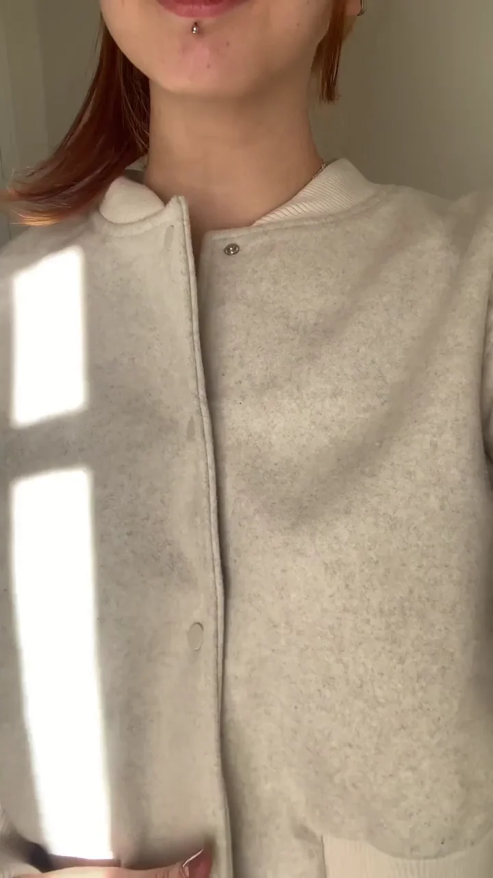 TikTok Slut's Teasing Lip Piercing Stare - Would You Brag About Pounding This?