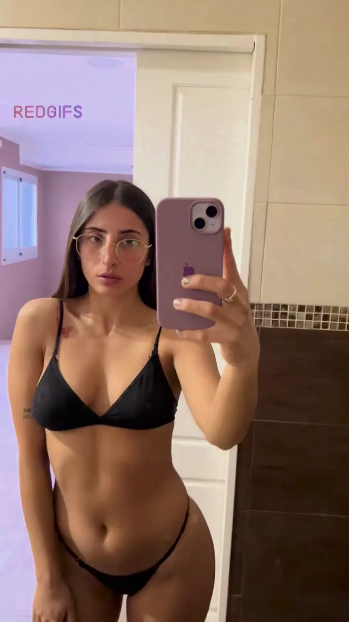 Freshly 18 College Slut's Bikini Tease 😈💦