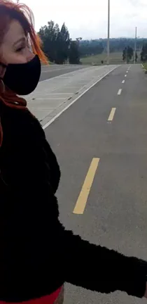 I was so nervous in my First public Flash! And also the first time I wear a Butt Plug & Lovense Lush Holding the moan OMG, it's a pleasure to share my feat with you guys! With love from your Thick Latina! ??