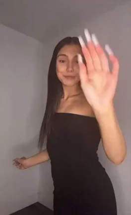 Peeling Off My Tight Dress for You 😈🔥