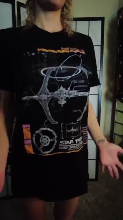 Talk nerdy to me while I pull out my tits for you