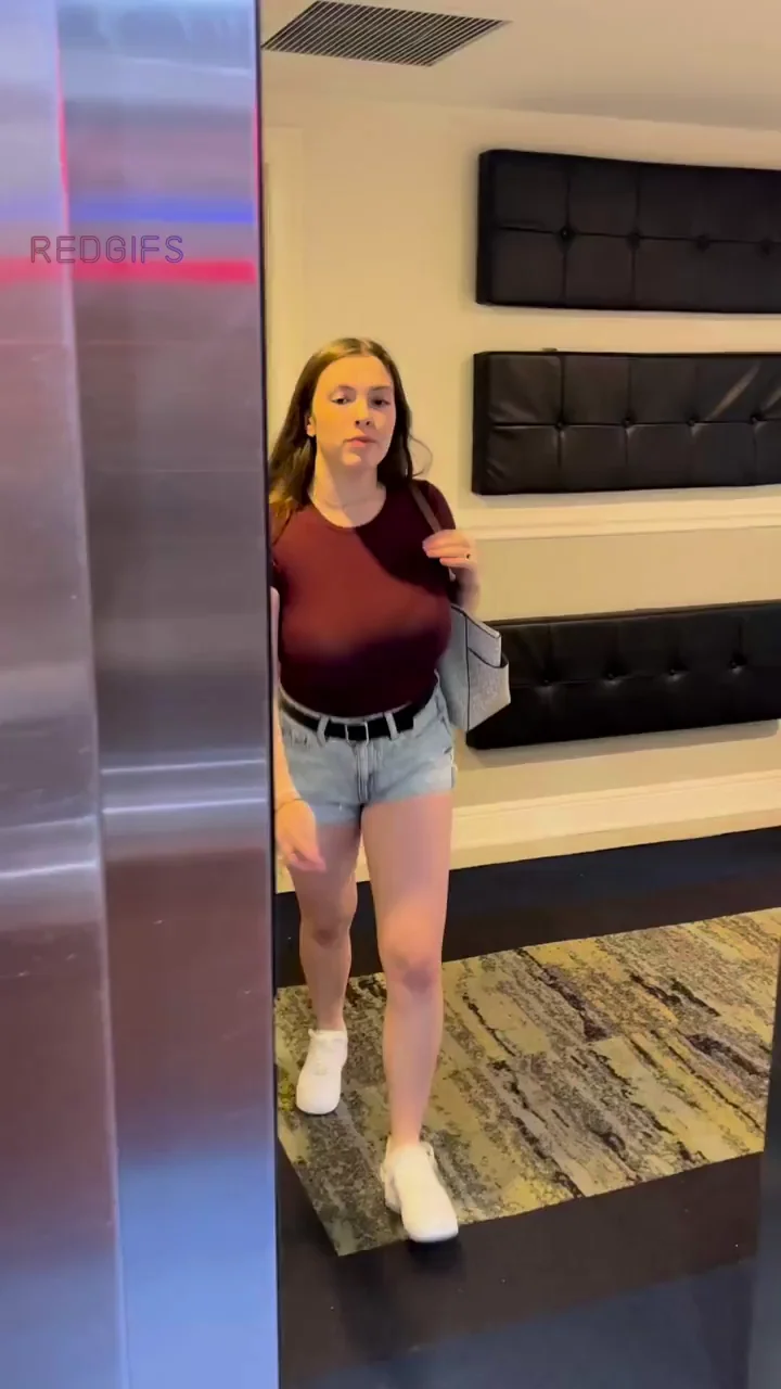 Into the elevator