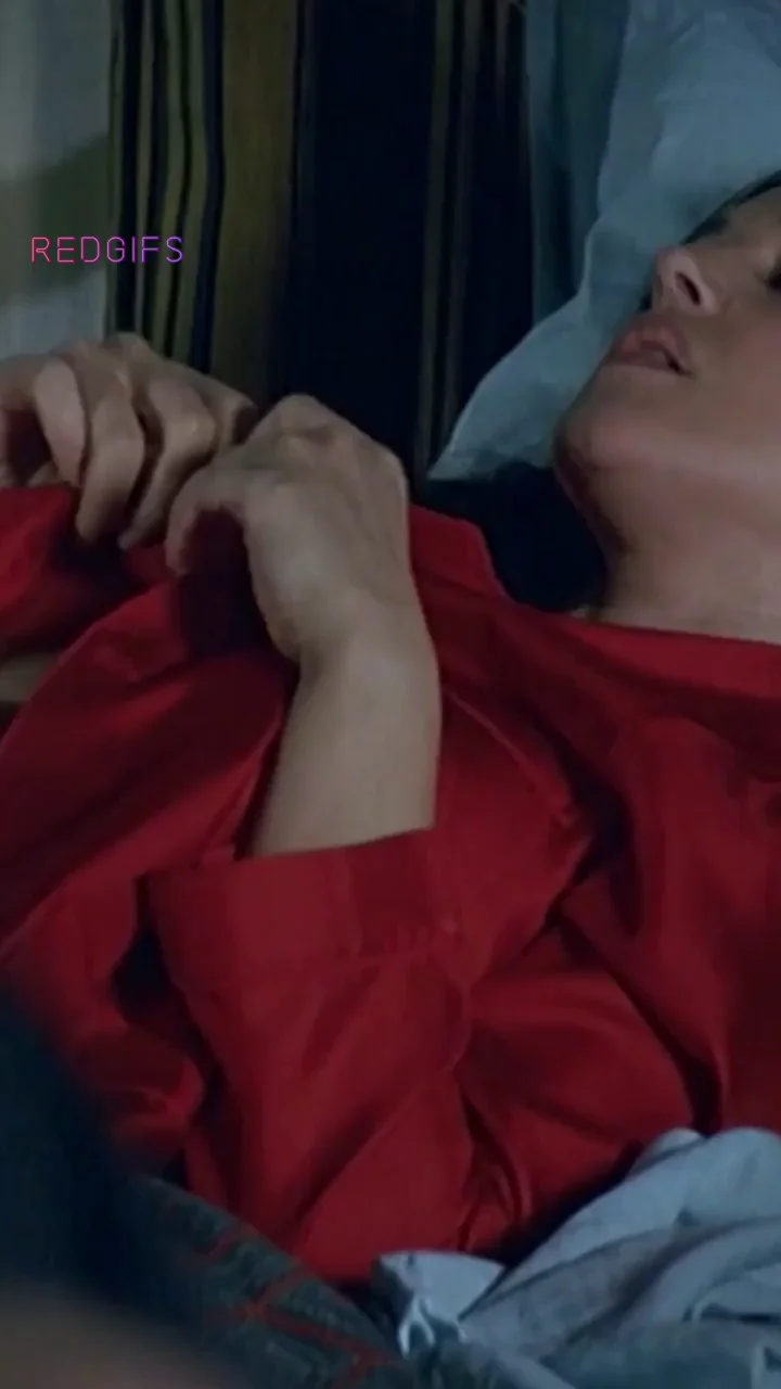 Monica Bellucci's Massive Tits Tease in Red Dress