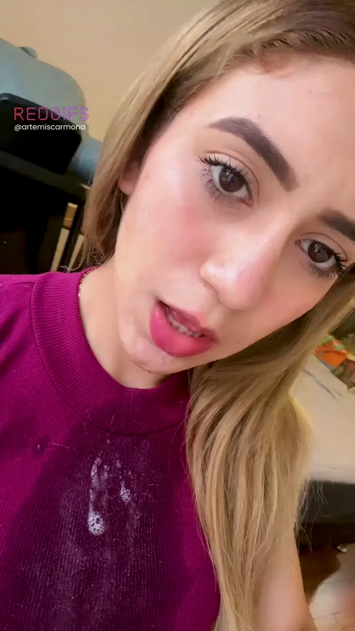 Would you help me clean my shirt? 🫣