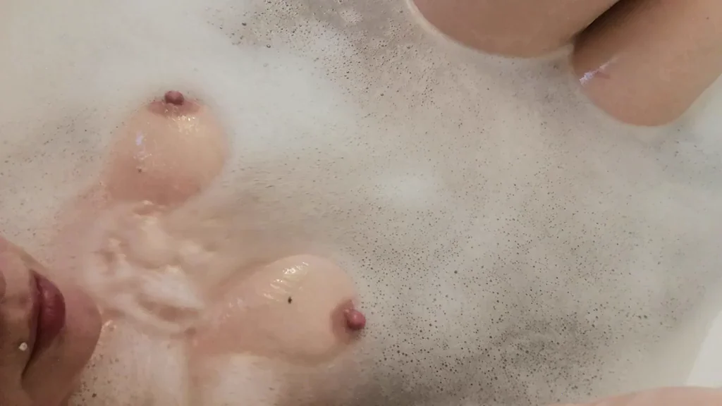 Jump In My Bubbly Bath? Need Your Hands on My Big Tits! 🛁💦🍒