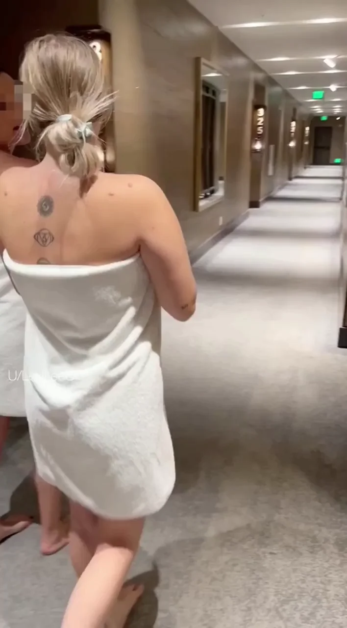 On our way back to the room for some fun