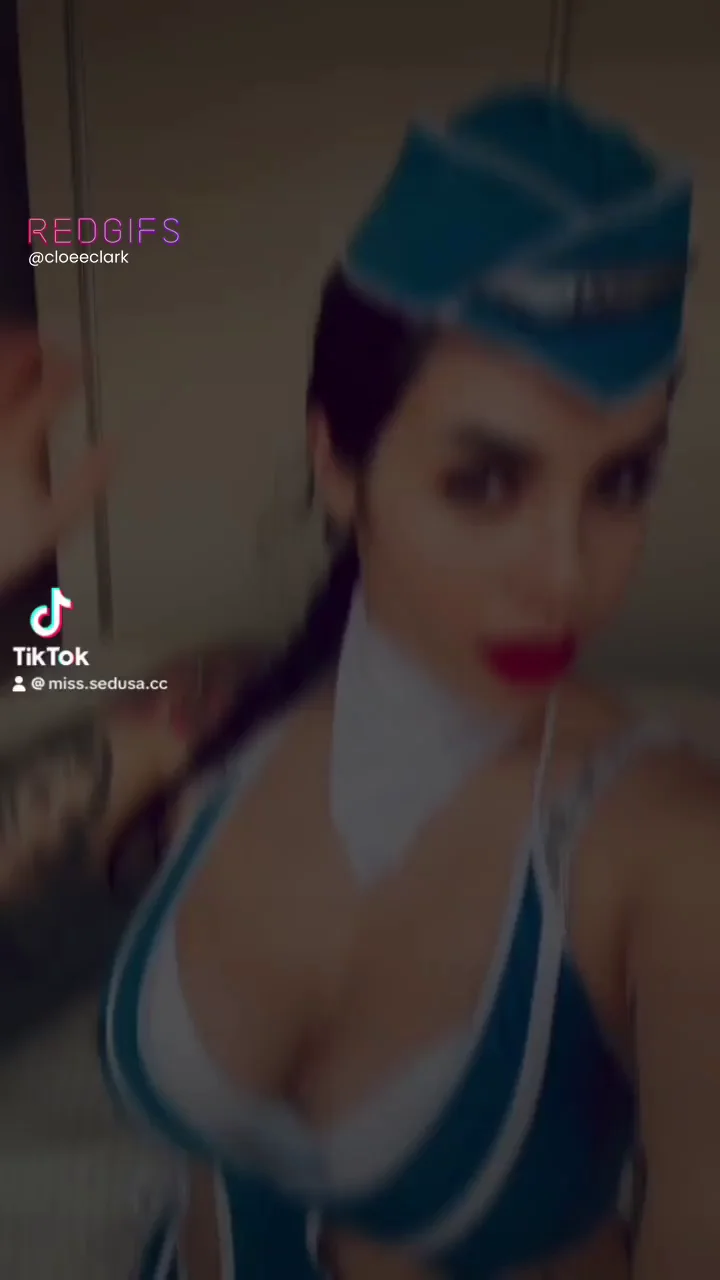 your horny stewardess arrived