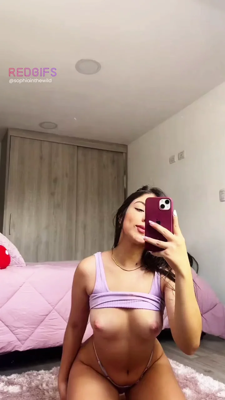 😈 Barely Legal Slut Teasing Pierced Titties Dream 💦