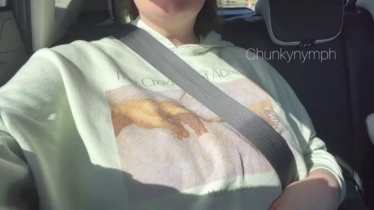 🚗 Massive Tits Surprise in the Car? 😲🍈🍈