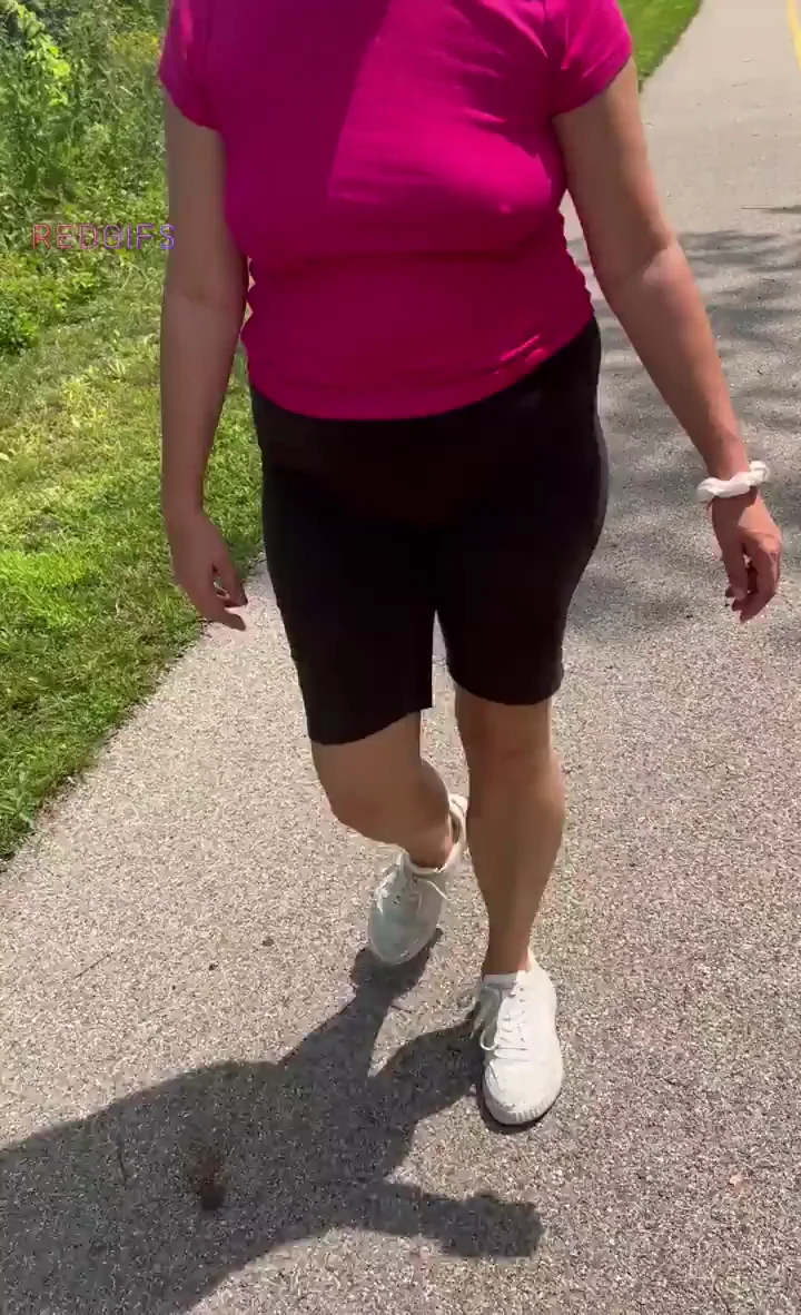 Getting a little distracted on a walk