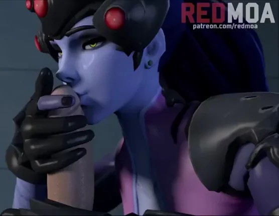 Widowmaker's Sloppy Cock-Sucking Lips (Redmoa)