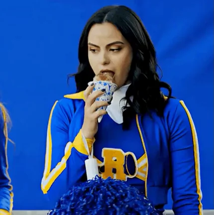 Camila Mendes as Horny Head Cheerleader Begging for Your Load