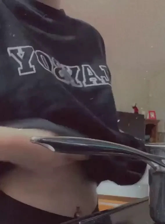 Cooking lunch for you baby??