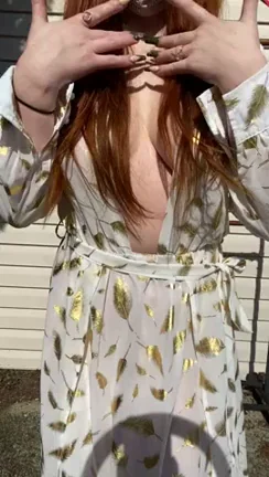 Let me be your ginger sex goddess