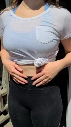 a subtle jiggle to give a smile or a boner, or both (18f)