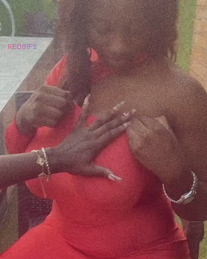 Hands of Envy: Busty Ebony Queens Gripping Those Massive Tits