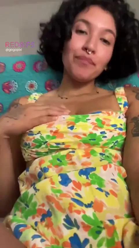 Just a Latina with juicy titties!