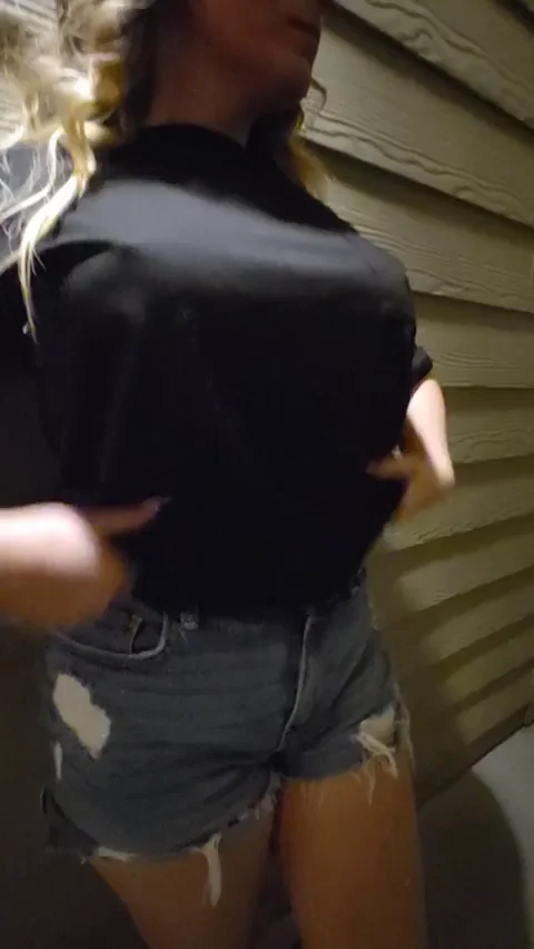 The tits come out at night to play