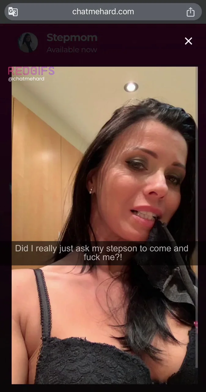 Did I really just ask my son to come and fuck me?!