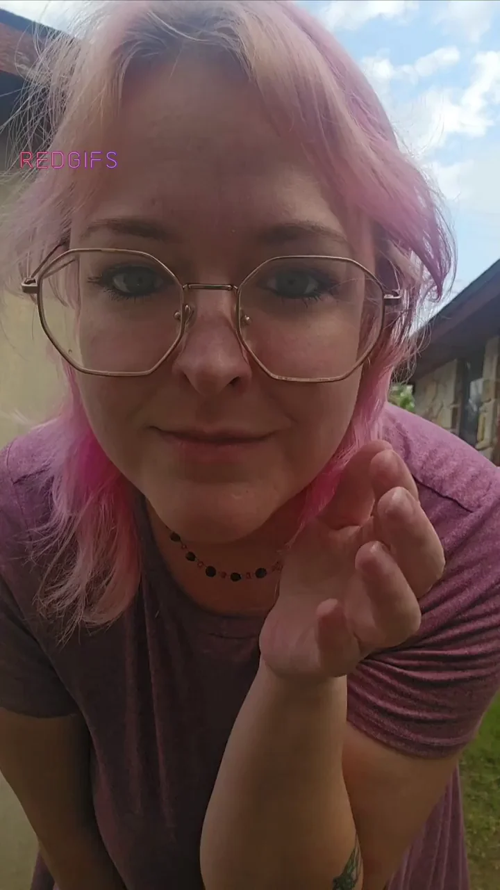 Pink-Haired Slut's Massive Titty Drop in Slo-Mo 💖🍈🍈
