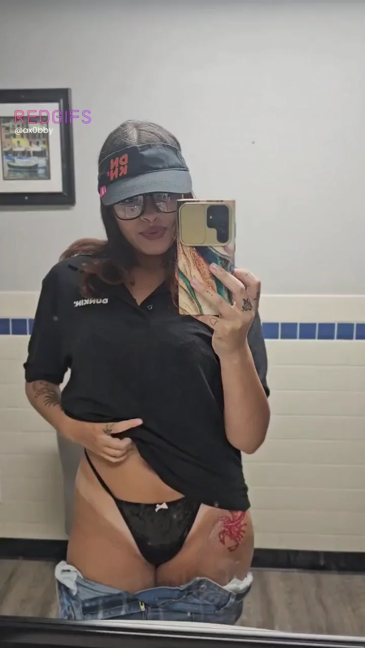 The donuts taste better when I serve them