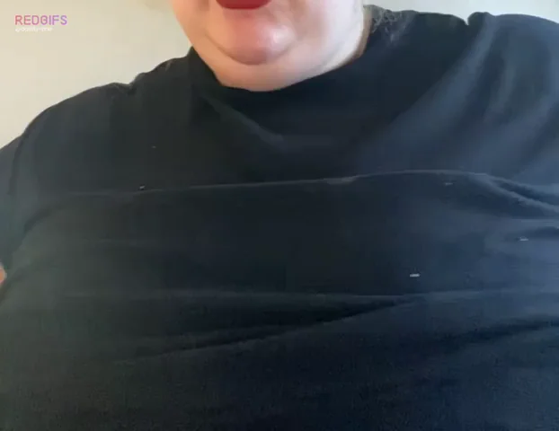 Thick BBW Teases Her Massive Tits, Tell Me What You Think