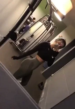 Gym Slut's BBC Tease: 18yo Fit Babe Begs Daddy to Pound Her Tight Curves