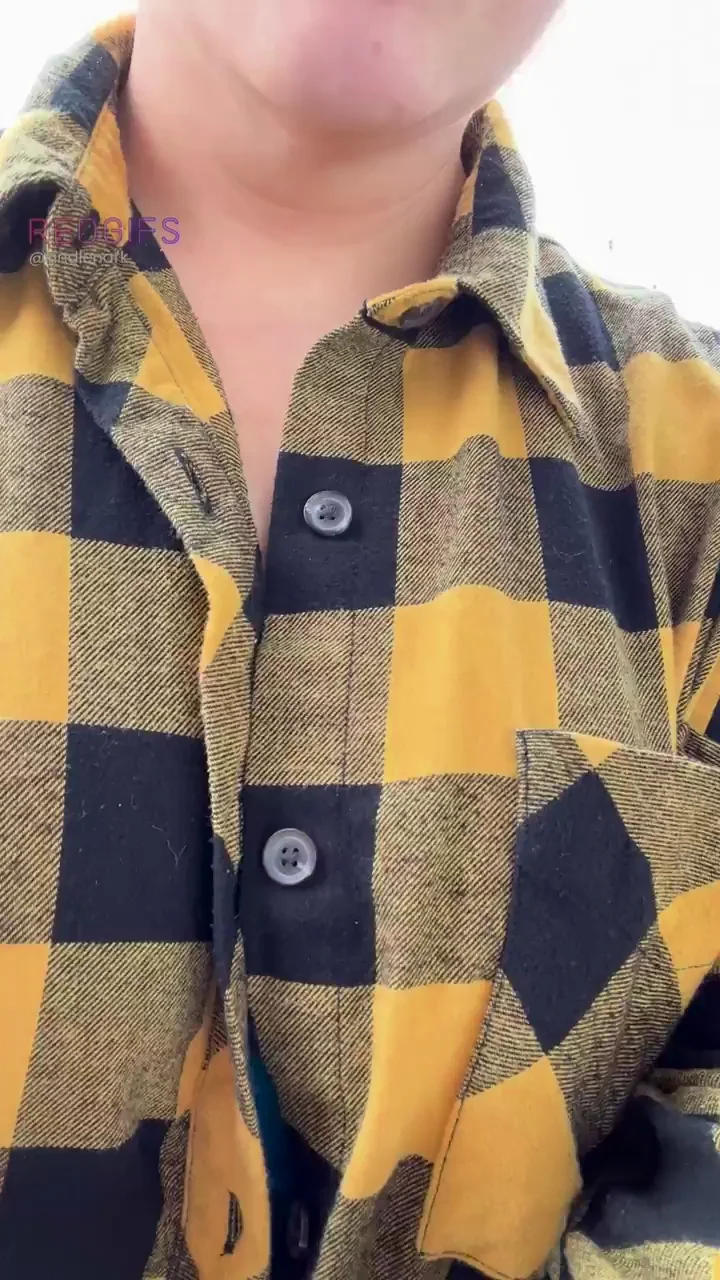 Getting some gas flashing some tits
