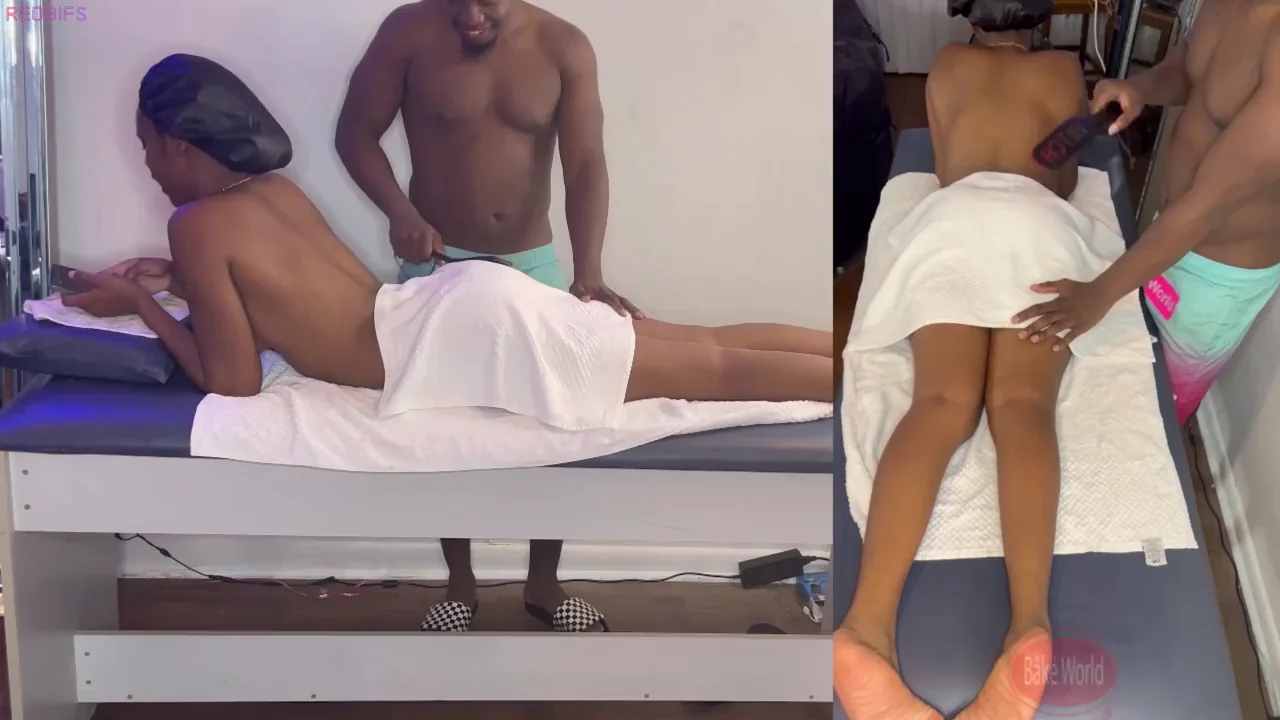 Massagin chocolate booty in bake world