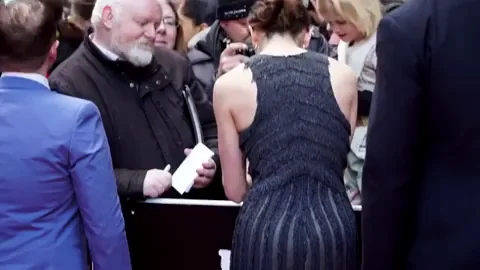🍑 Emma Watson's Juicy Celeb Ass Cheek Peek at Event 🔥