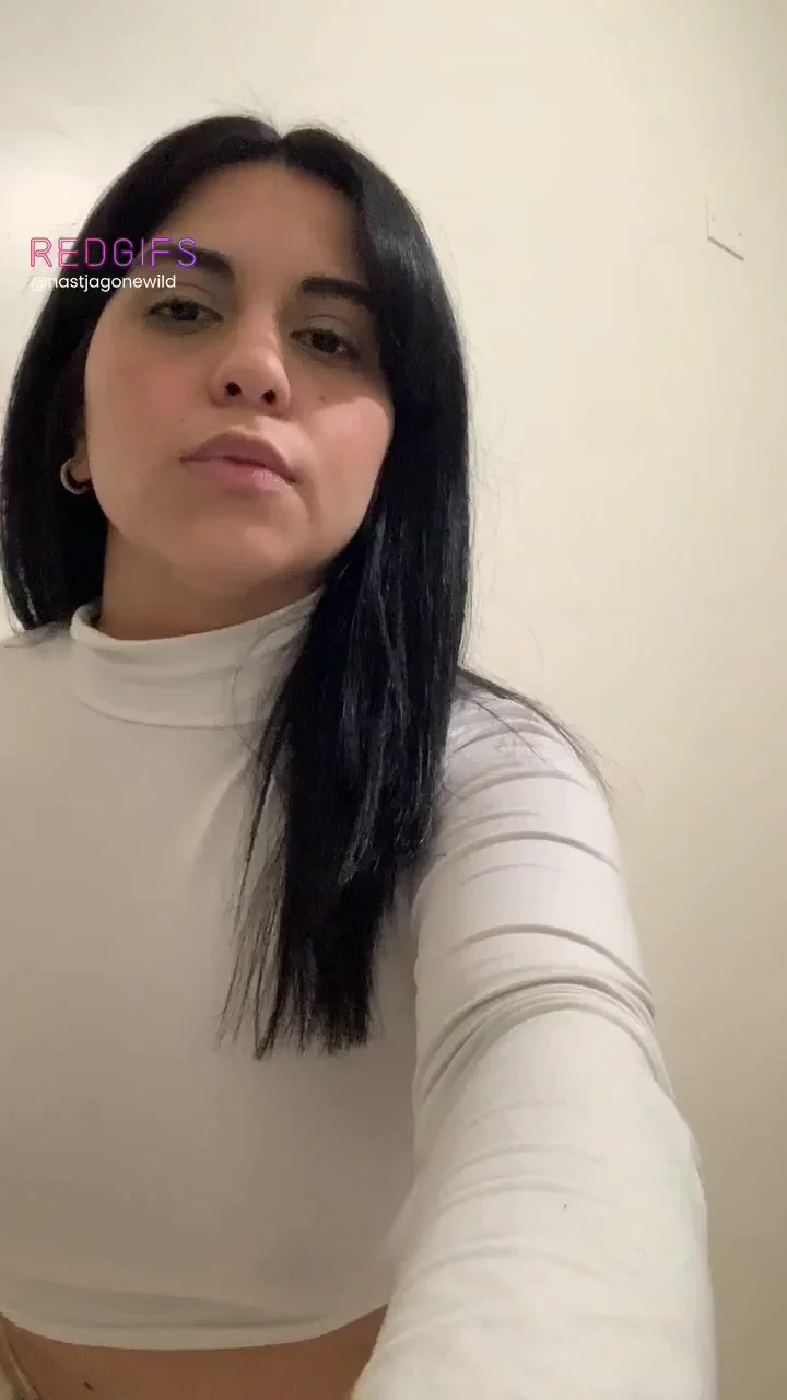 Hot Latina Cam Slut's Pickup Line Tease with Titty Flash! 🔥🍒