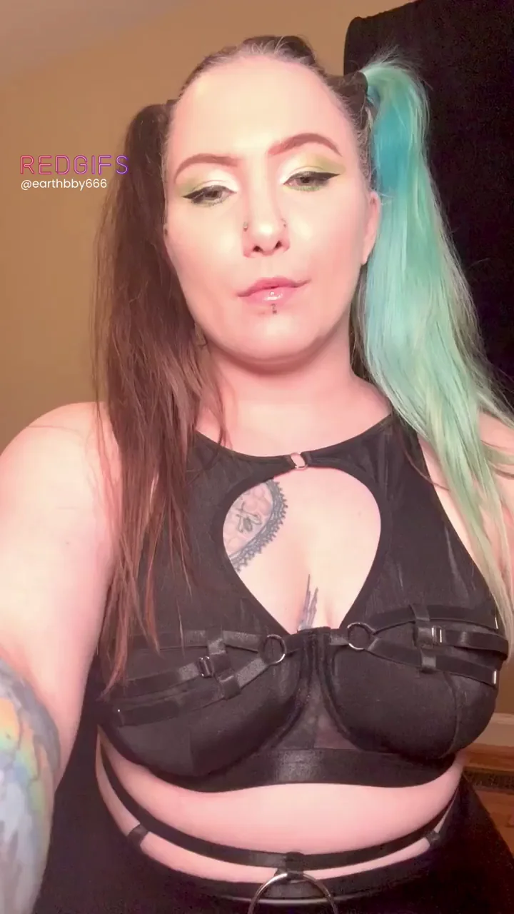 Explode on My Massive Natural Tits: Alt Babe Tease