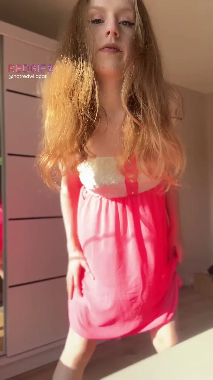 Let me just pull this dress up, you do the rest... 😏