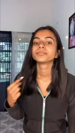 Indian Babe's Teasing Zip-Down Surprise