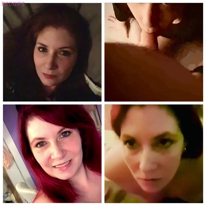 Redhead milf before and after!