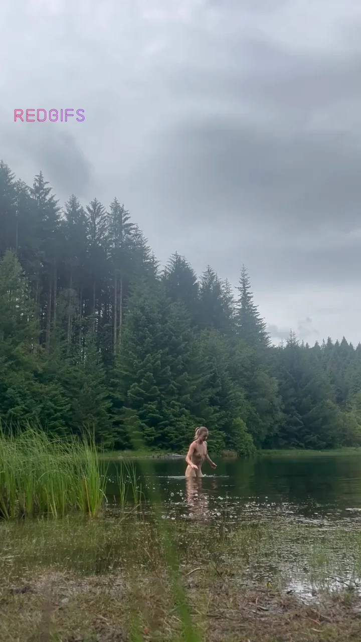such a nice lake dip