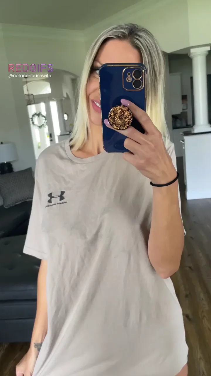 I look good in your shirt, but you can have it back now.