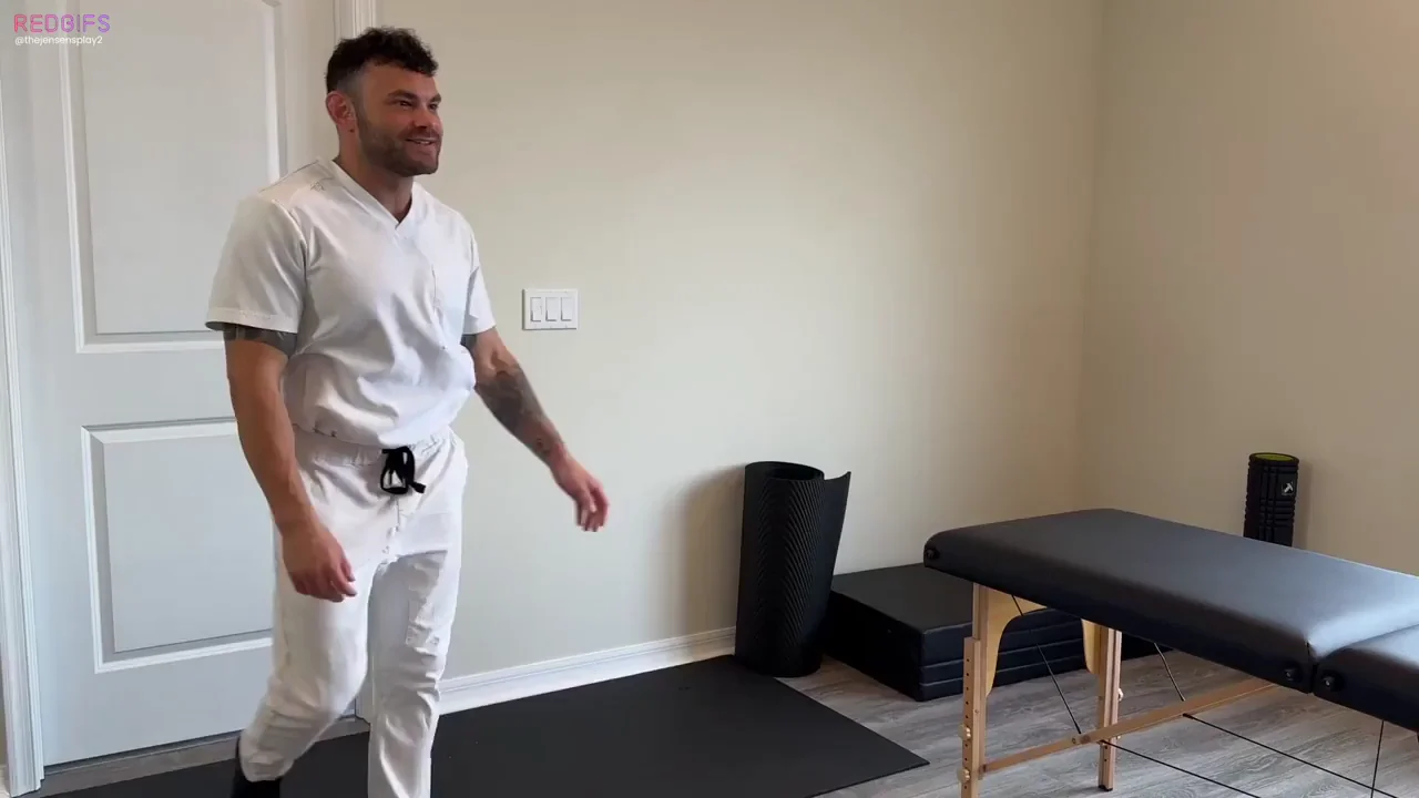 Physical therapy session got weird