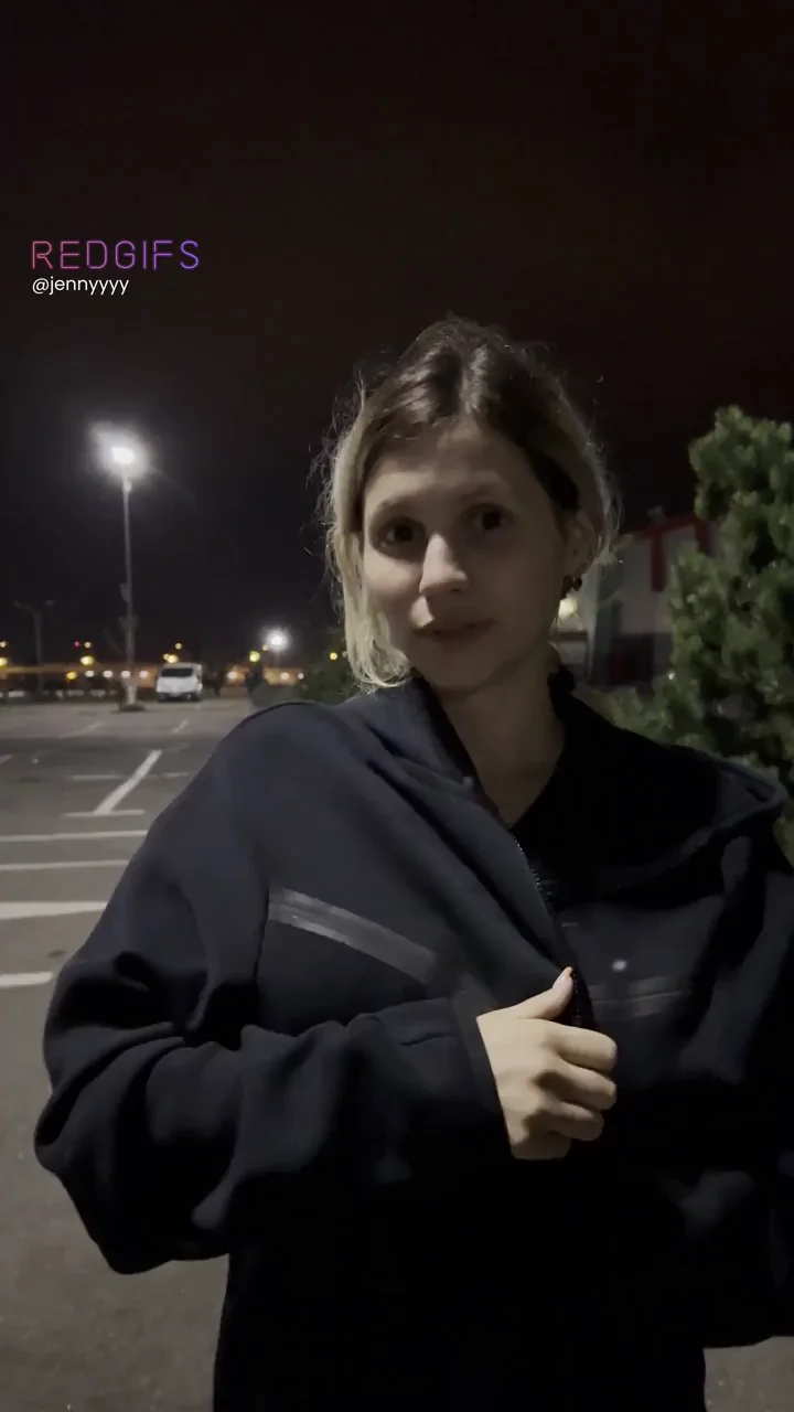 Are you brave enough to be naked at the public parking