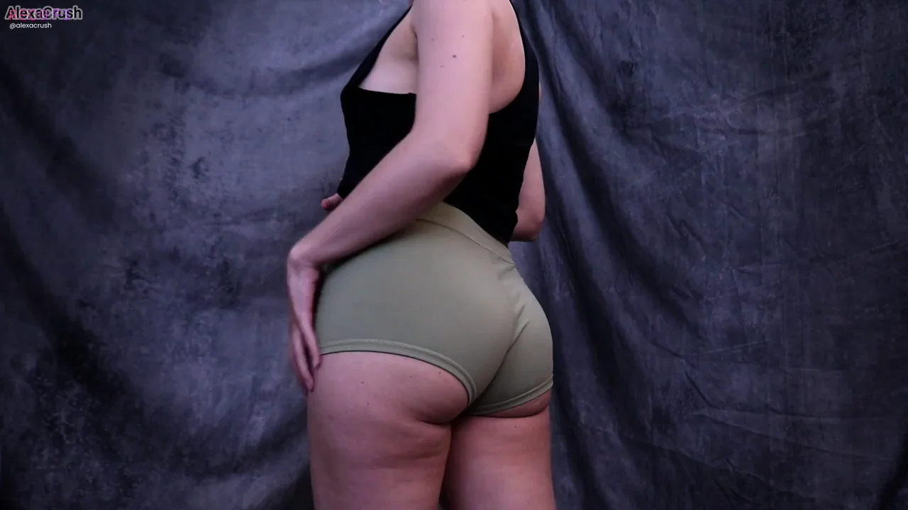 Yoga Shorts So Tiny They Bare My Juicy Ass 🍑💦