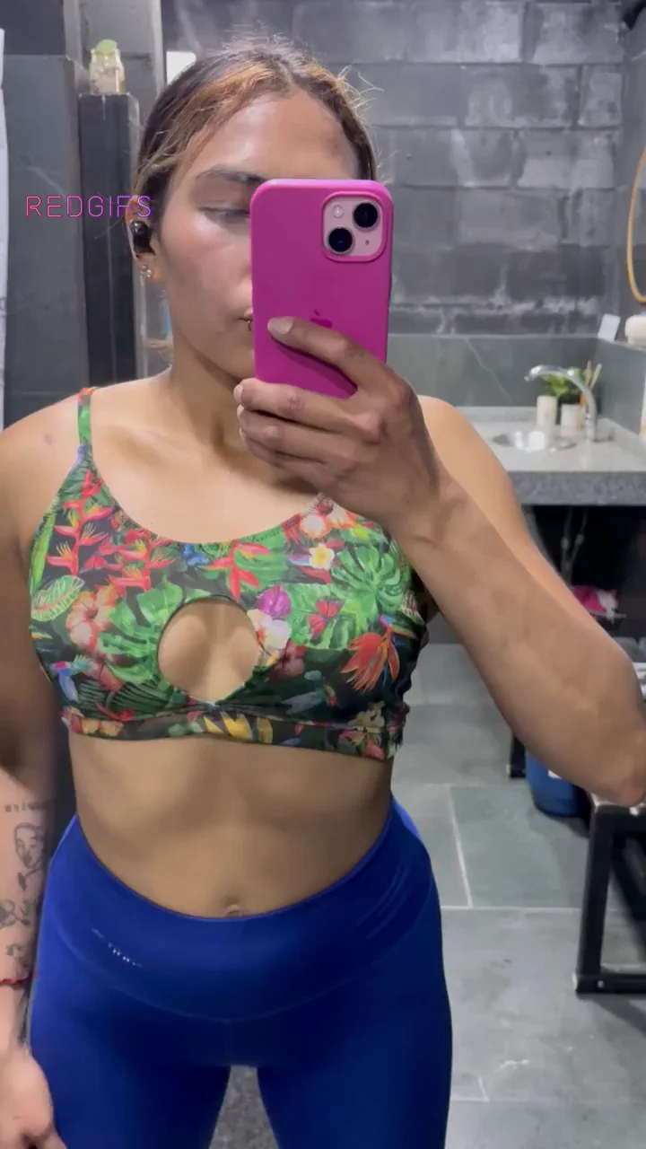 I hope you don't mind that I'm sweaty.